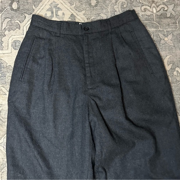 L.L. Bean Charcoal Grey Wool Pants - Picture 2 of 6